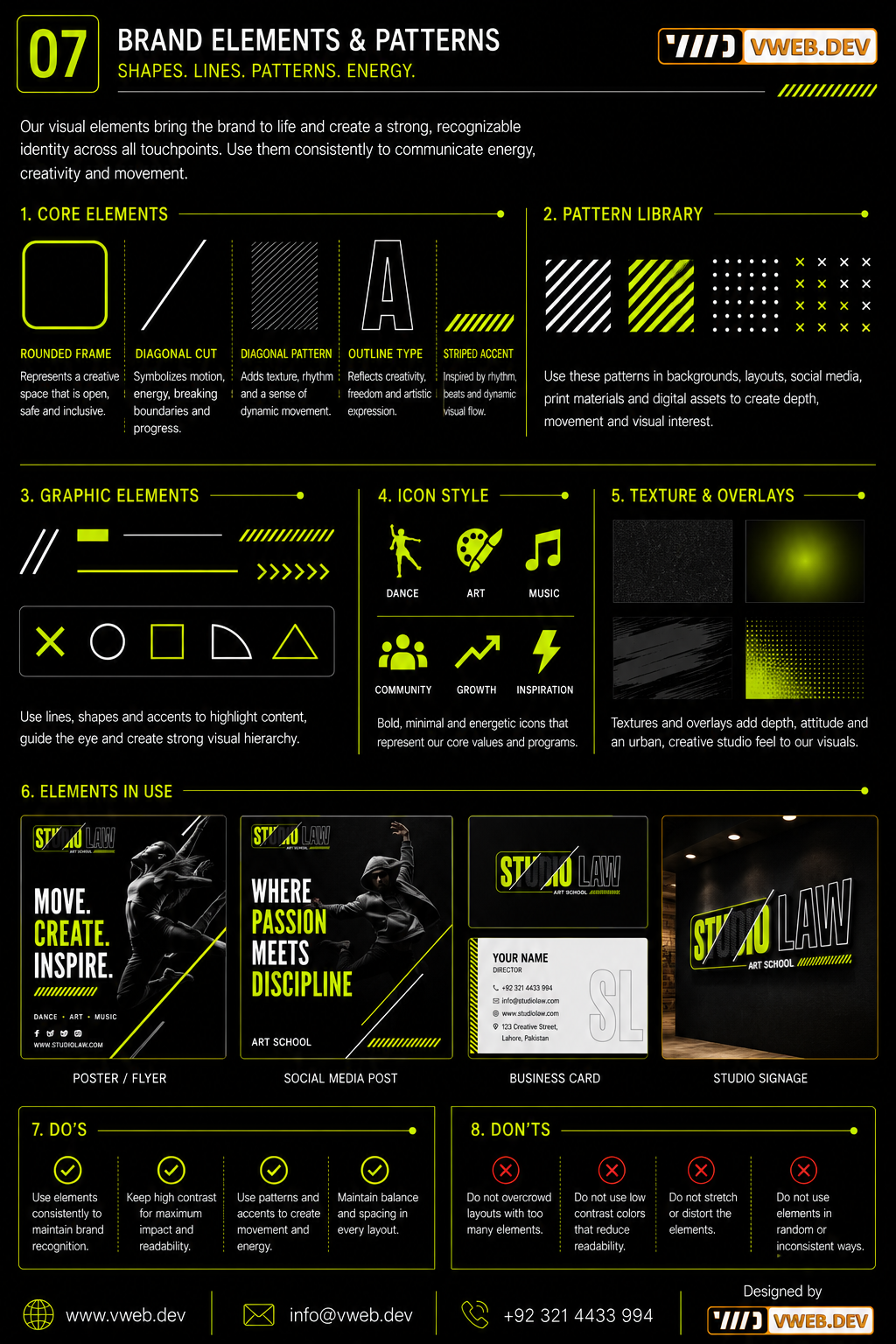 Studio Law Art School Identity — A toolkit for creators