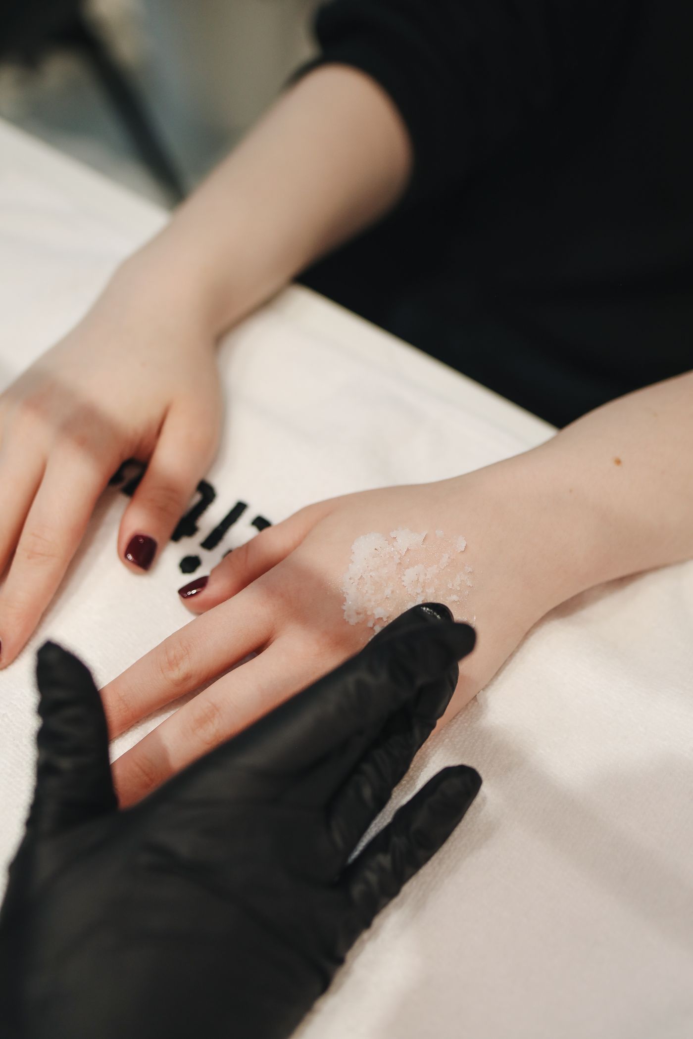 Editorial makeup with luminous skin